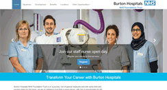 Desktop Screenshot of burtonhospitalsjobs.com